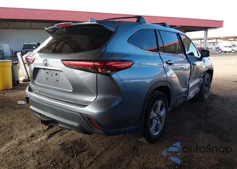 2021 Toyota Highlander Le from USA, damaged, VIN 5TDBZRBHXMS149783